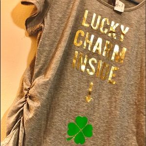 Ruched maternity T-shirt